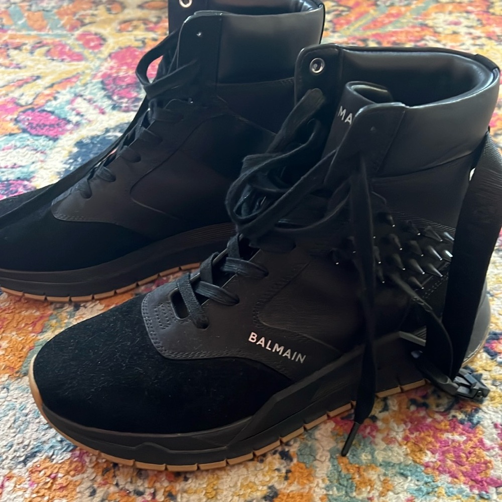 Balmain High Tops Size 44 EU